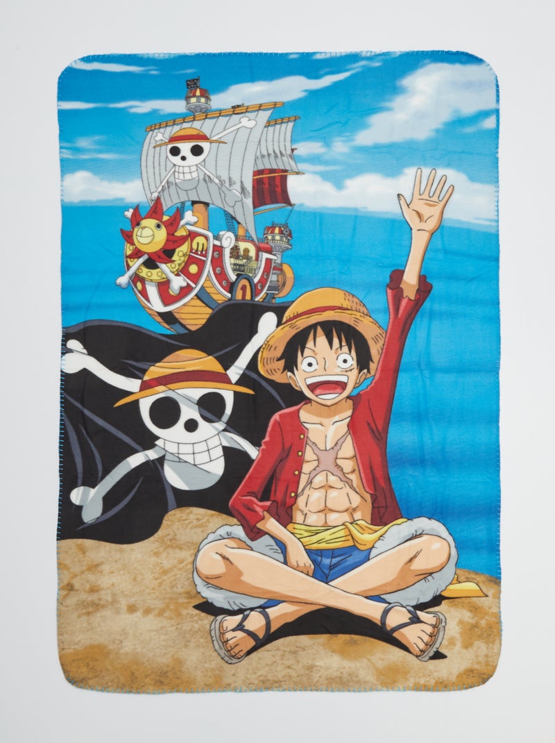 Plaid leggero 'One Piece' BIANCO - Kiabi