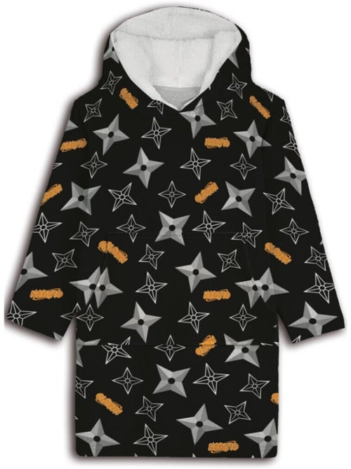 Plaid Naruto Shippuden con Maniche e Cappuccio Taglia Unica (S–L) - SHURIKEN - Kiabi Plaid Naruto Shippuden con Maniche e Cappuccio Taglia Unica (S–L) - SHURIKEN - Kiabi