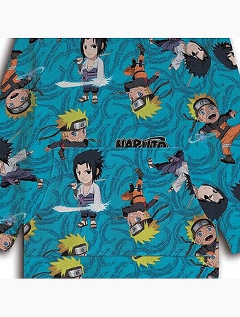 Plaid Naruto Shippuden con Maniche e Cappuccio Taglia Unica S–L, NINJA