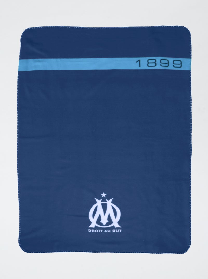 Plaid 'Olympique de Marseille' Blu - Kiabi