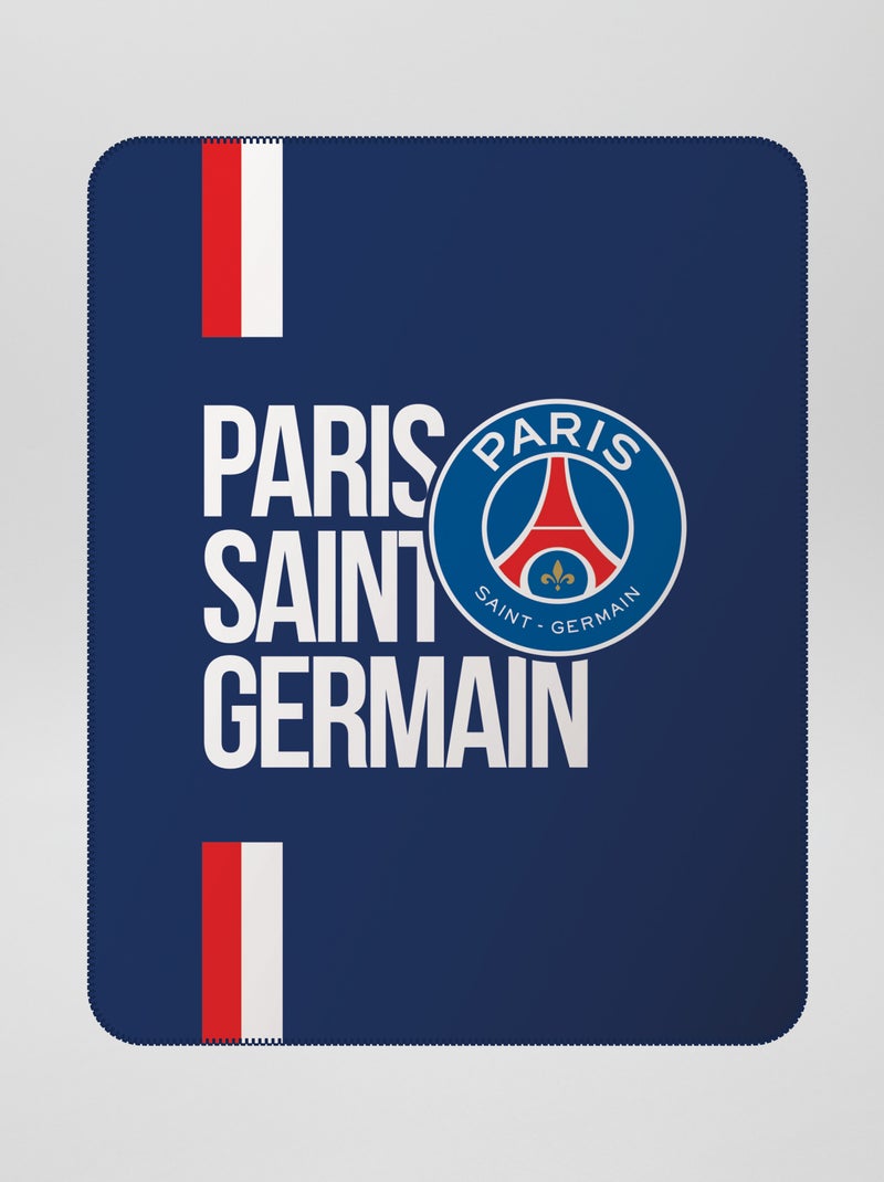 Plaid 'Paris Saint Germain' blu marine - Kiabi