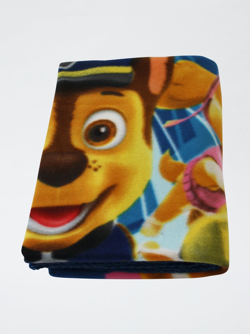 Plaid 'Paw Patrol' 100 x 140 cm Blu - Kiabi