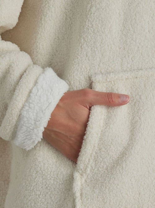 Plaid poncho - Kiabi