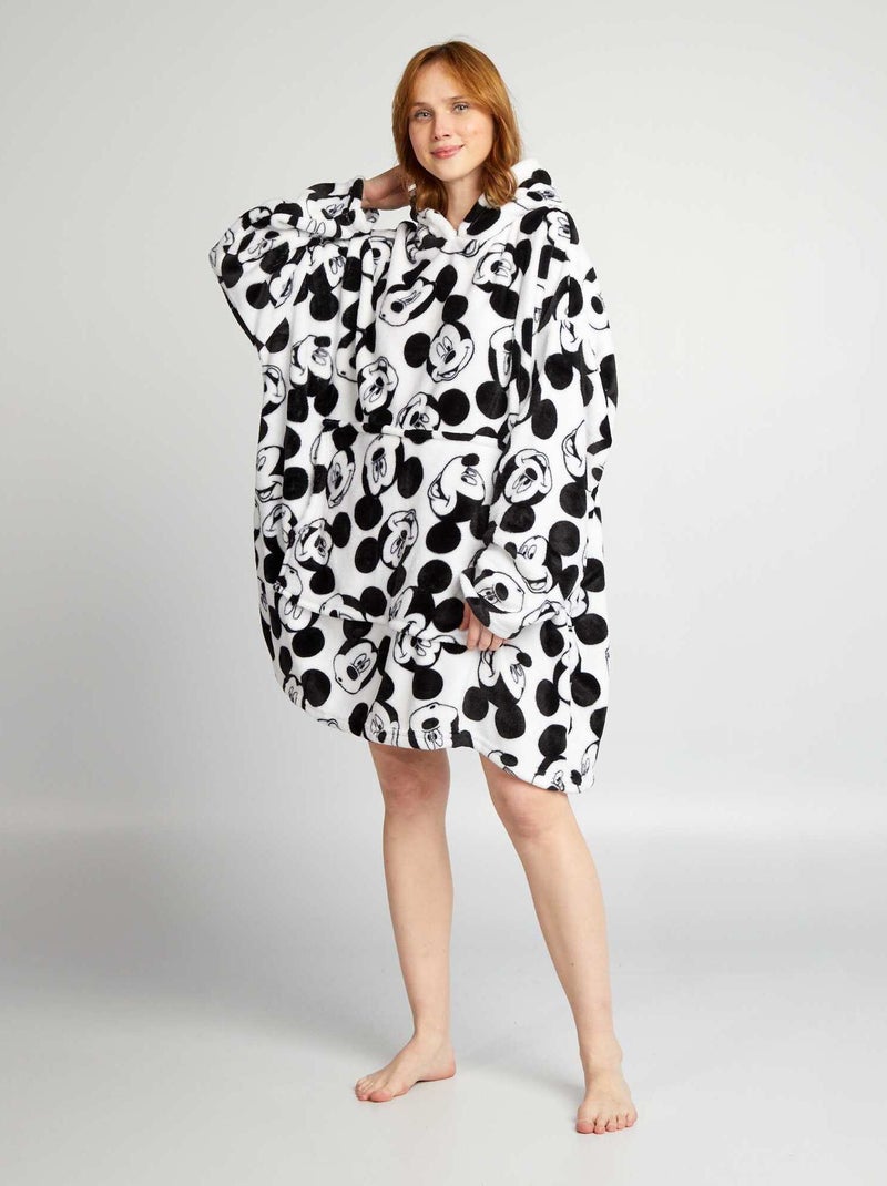 Plaid poncho 'Topolino' NERO - Kiabi