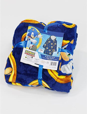 Plaid Sonic con Maniche e Cappuccio Taglia Unica S a L, ANELLI