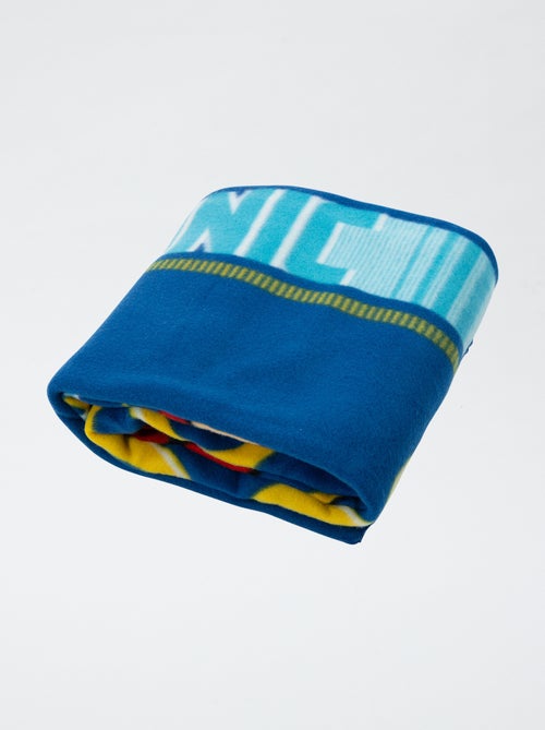 Plaid 'Sonic' in pile - Kiabi