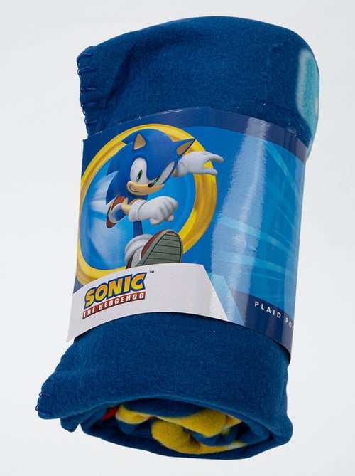 Plaid 'Sonic' in pile - Kiabi