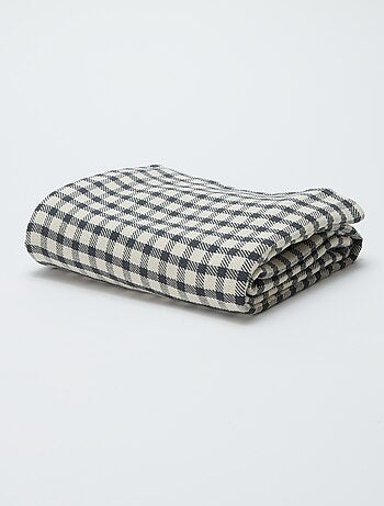 Plaid sottile a quadri - Kiabi Home