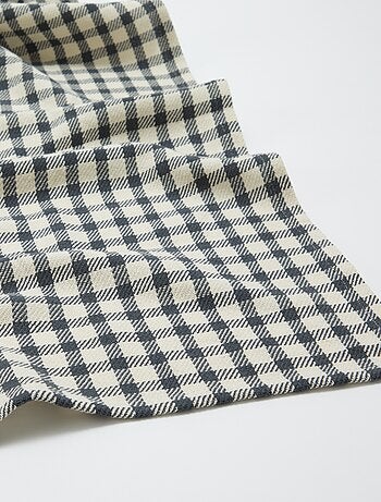 Plaid sottile a quadri - Kiabi Home
