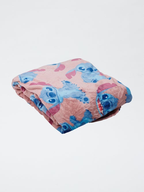 Plaid 'Stitch' in pile - Kiabi