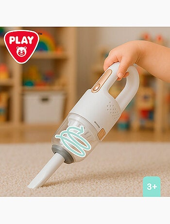 Play aspirapolvere giocattolo senza fili con accessori e base