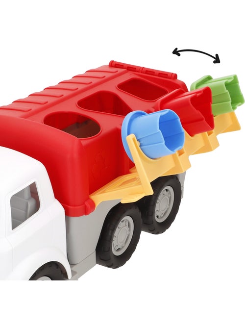 Play camion per la raccolta differenziata per bambini con contenitori per la raccolta differenziata - Kiabi Play camion per la raccolta differenziata per bambini con contenitori per la raccolta differenziata - Kiabi