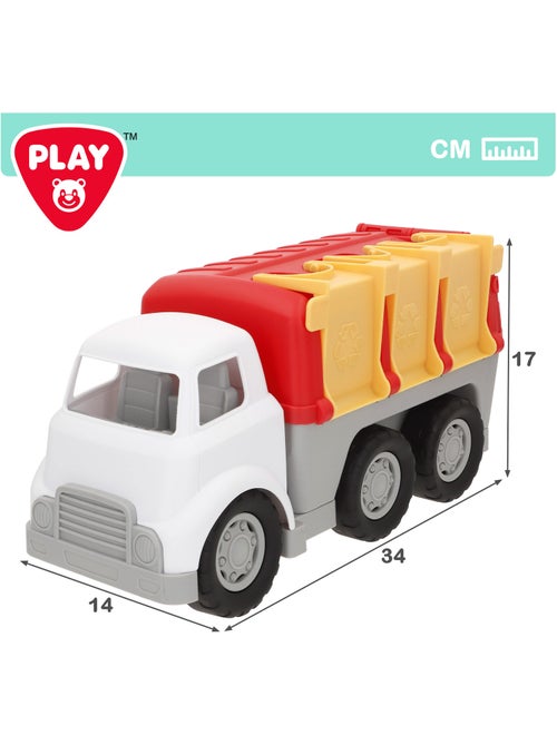 Play camion per la raccolta differenziata per bambini con contenitori per la raccolta differenziata - Kiabi Play camion per la raccolta differenziata per bambini con contenitori per la raccolta differenziata - Kiabi