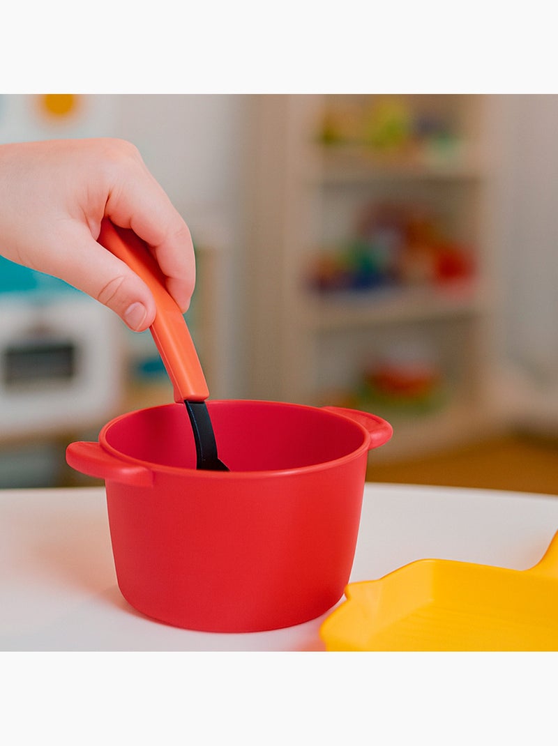 Play set da cucina per bambini da 13 pezzi con pentole, padella, scolapasta e utensili N/D - Kiabi
