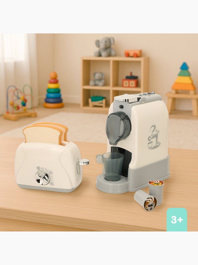 Play set tostapane e caffettiera giocattolo con luci e suoni N/D - Kiabi