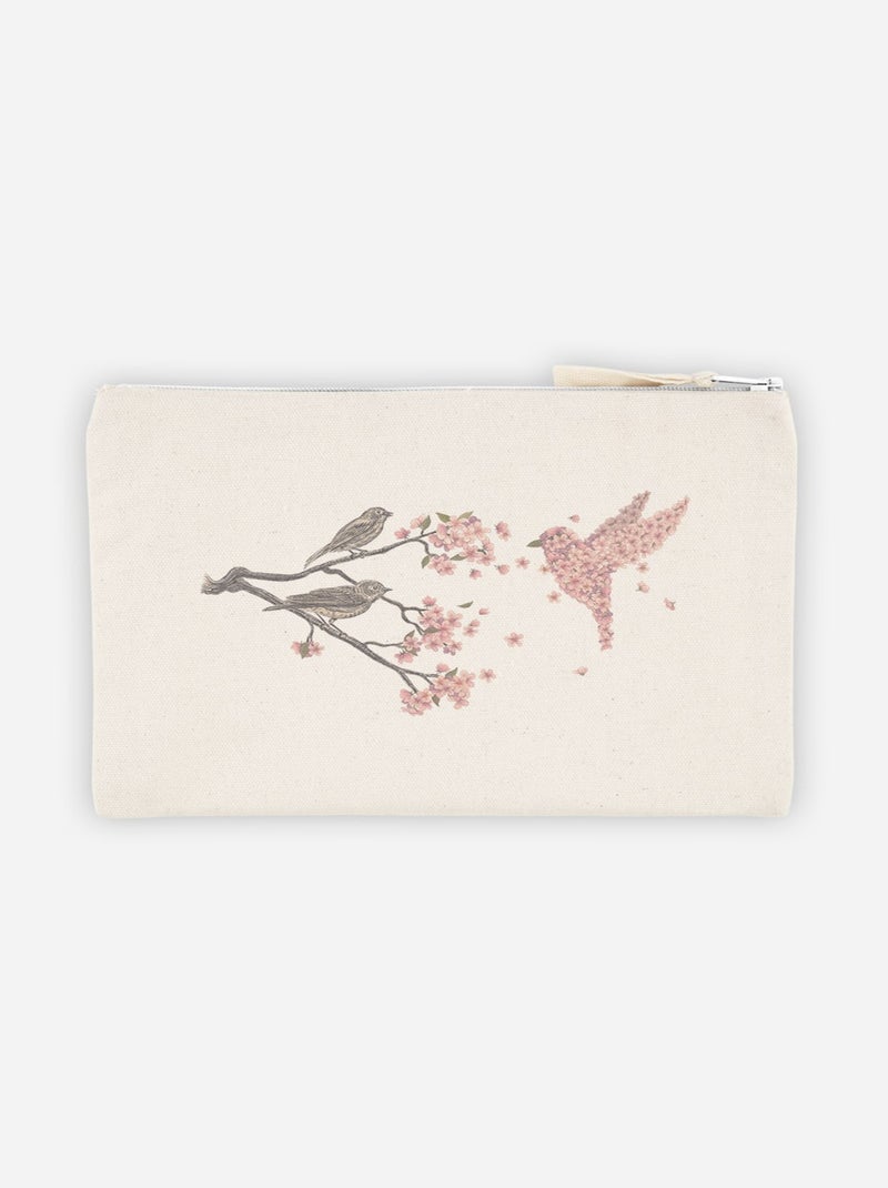 Pochette BLOSSOM BIRD Beige - Kiabi