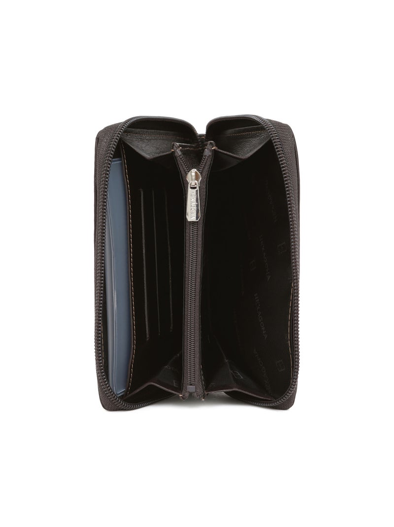 Pochette cintura - pelle félin hexagona Marrone - Kiabi