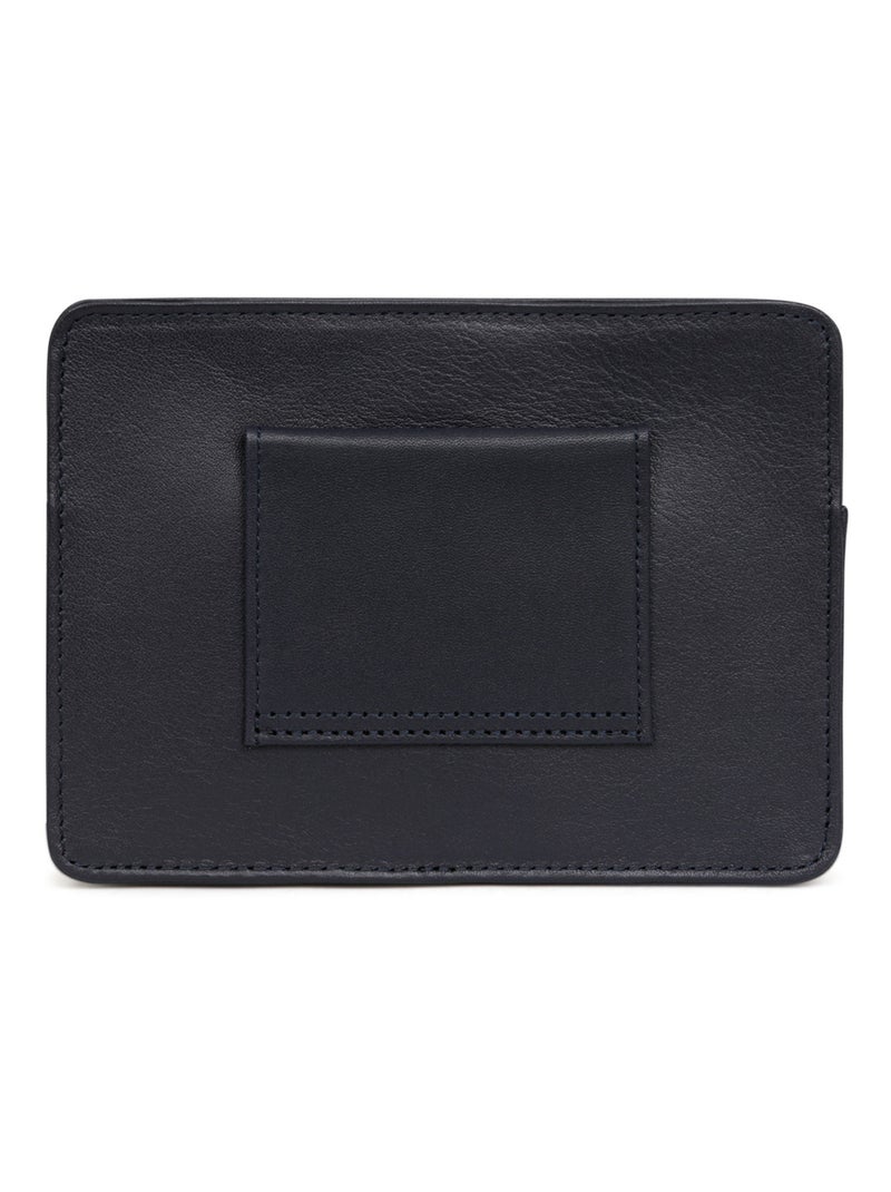 Pochette cintura - pelle soft hexagona Blu marino - Kiabi