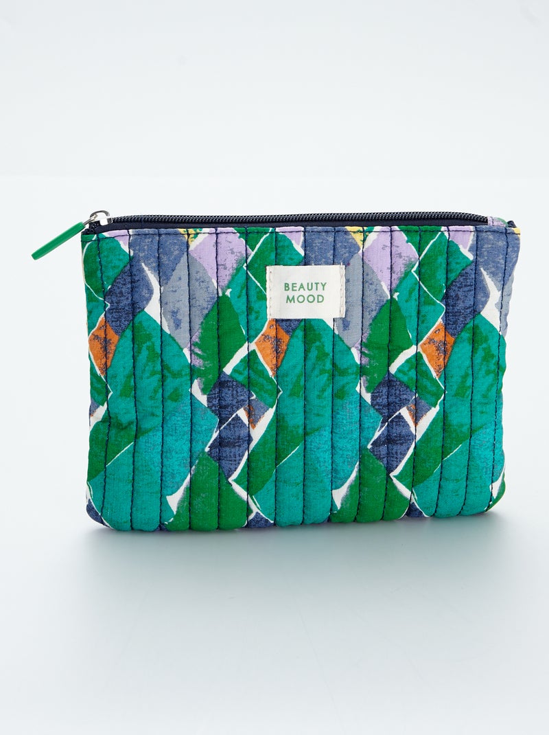 Pochette con stampa fantasia BLU - Kiabi