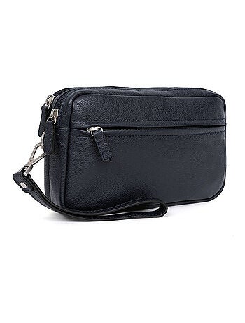 Pochette con tracolla - pelle confort hexagona