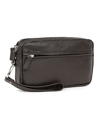 Pochette con tracolla - pelle confort hexagona