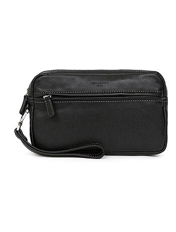 Pochette con tracolla - pelle confort hexagona
