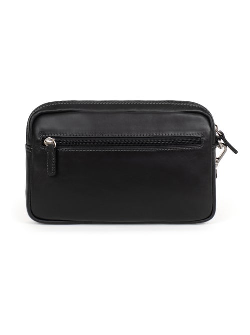 Pochette con tracolla - pelle félin hexagona - Kiabi