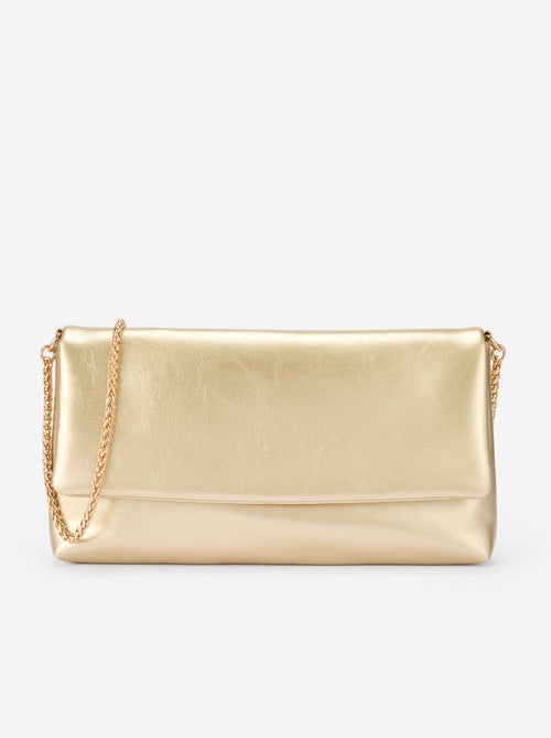 Pochette con tracolla dorata - Kiabi Pochette con tracolla dorata - Kiabi