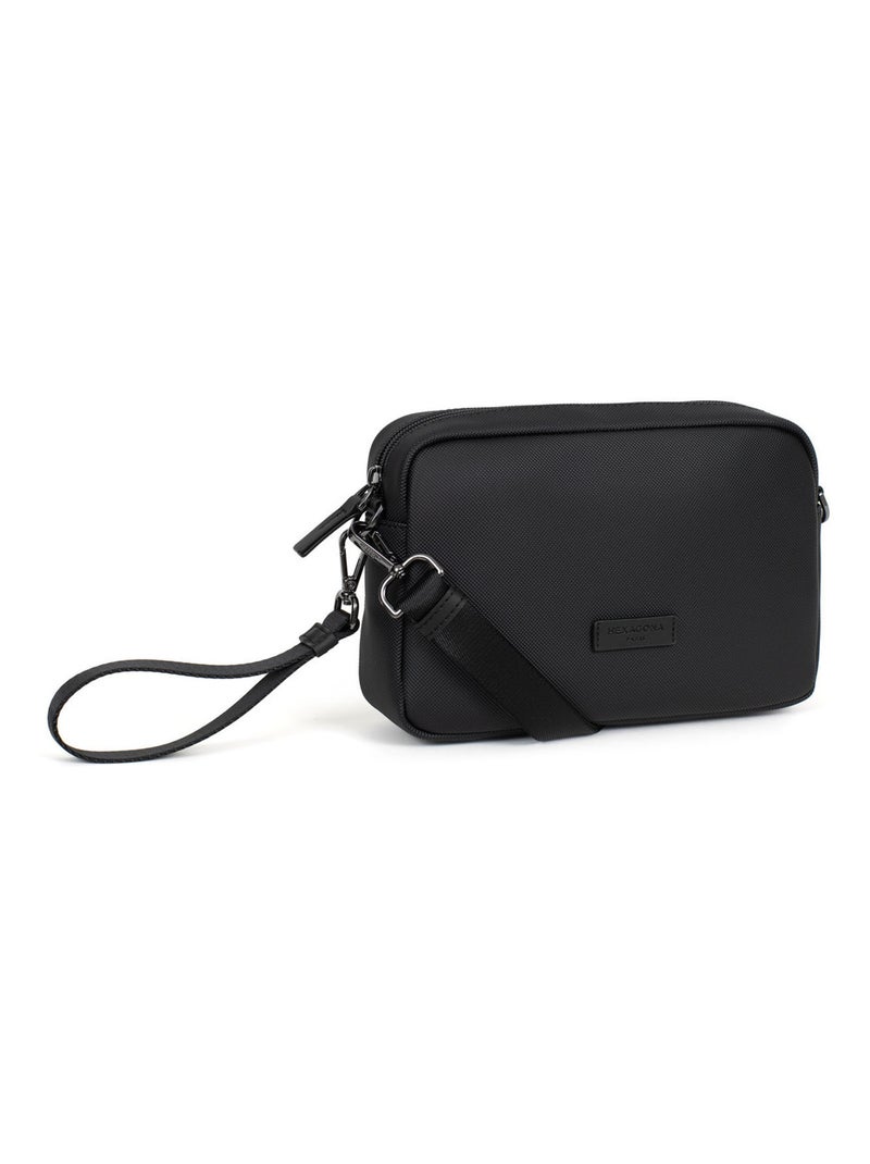 Pochette con tracolla hero hexagona Nero - Kiabi