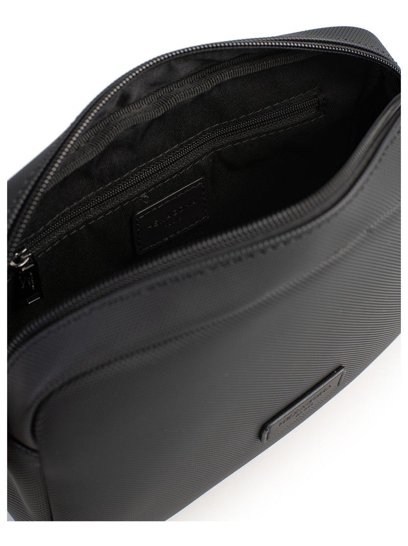 Pochette con tracolla hero hexagona Nero - Kiabi