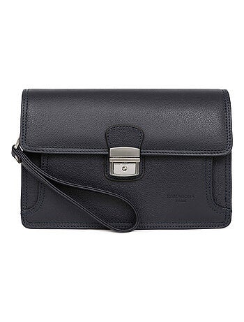 Pochette dragonne - pelle confort hexagona