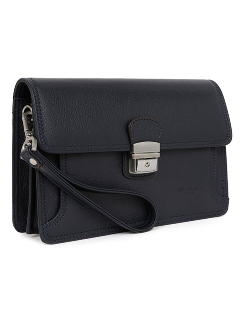 Pochette dragonne - pelle confort hexagona - Kiabi Pochette dragonne - pelle confort hexagona - Kiabi