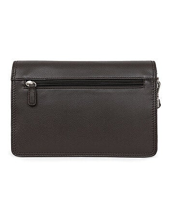 Pochette dragonne - pelle confort hexagona