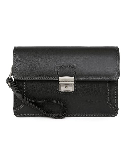 Pochette dragonne - pelle confort hexagona - Kiabi Pochette dragonne - pelle confort hexagona - Kiabi