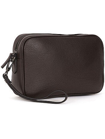 Pochette dragonne - pelle encore hexagona