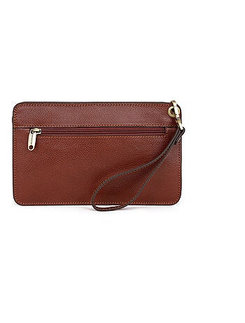 Pochette dragonne - pelle république hexagona