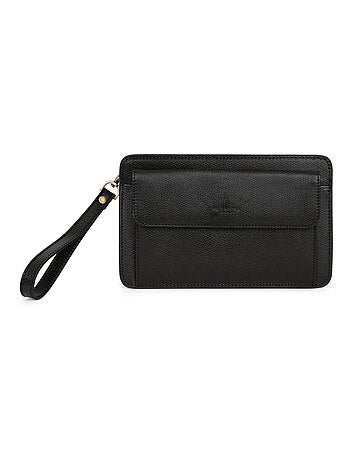 Pochette dragonne - pelle république hexagona