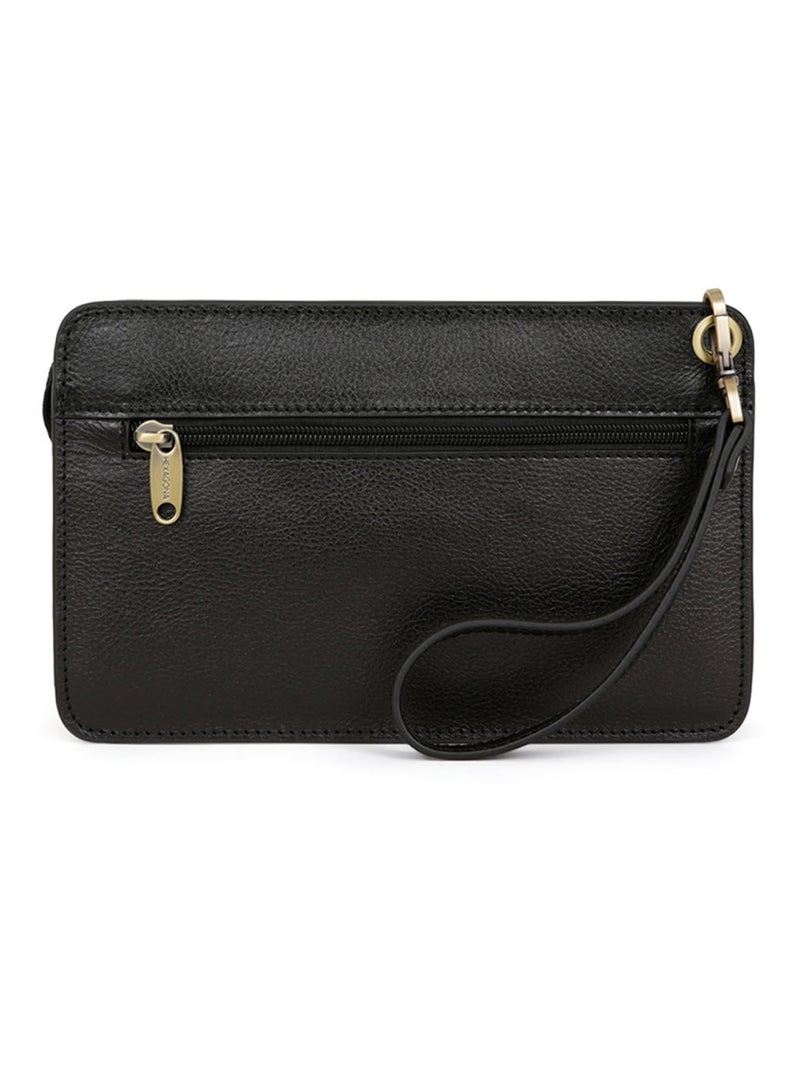 Pochette dragonne - pelle république hexagona Nero - Kiabi