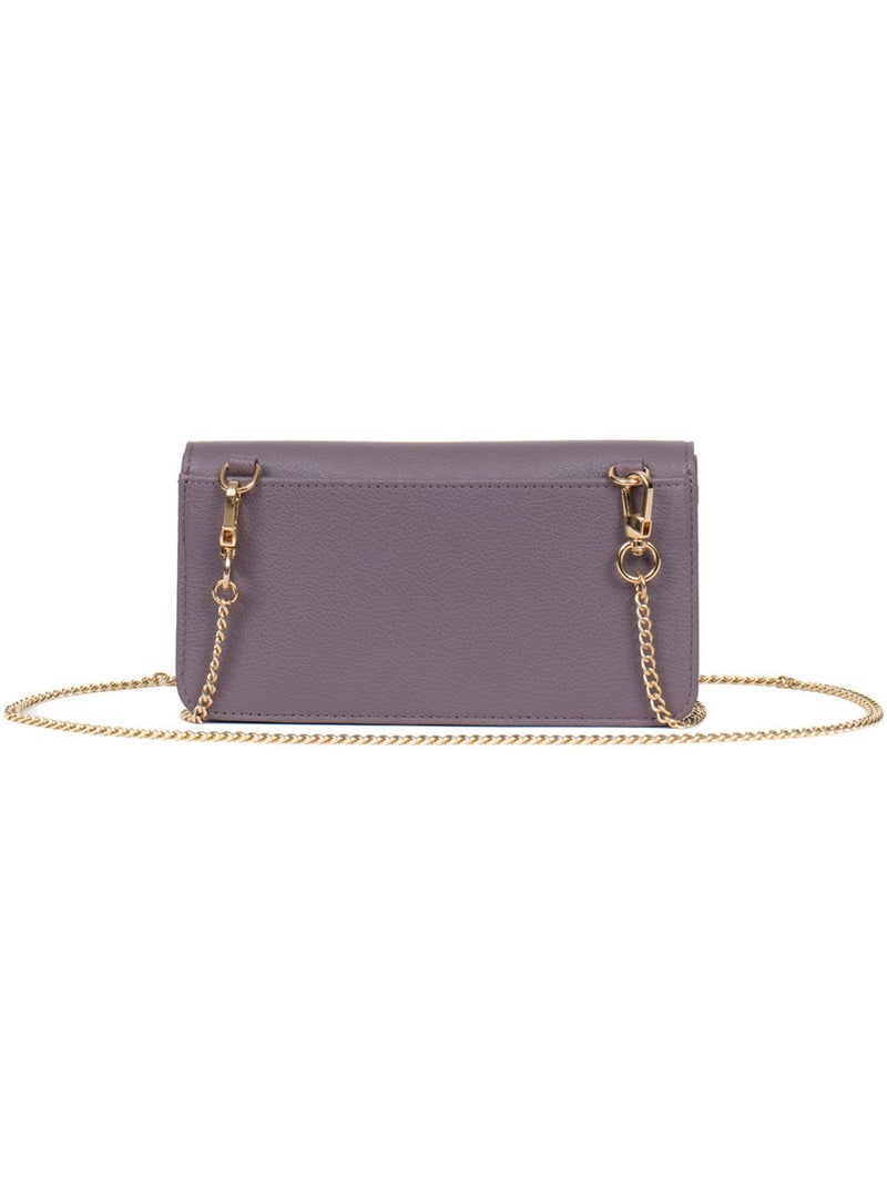 Pochette per telefono con portafoglio - 1 ante - stop rfid - pelle luna hexagona Lilla chiaro - Kiabi