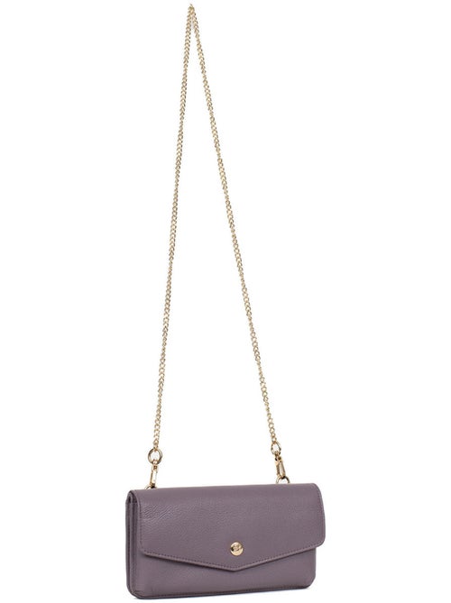 Pochette per telefono con portafoglio - 1 ante - Stop RFID - Pelle LUNA - Kiabi Pochette per telefono con portafoglio - 1 ante - Stop RFID - Pelle LUNA - Kiabi