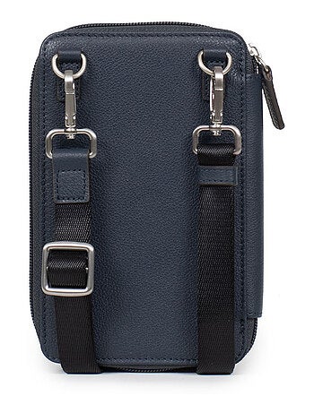 Pochette per telefono con portafoglio - stop rfid - pelle confort hexagona