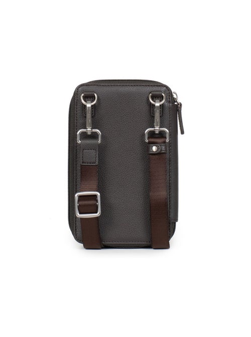 Pochette per telefono con portafoglio - stop rfid - pelle confort hexagona - Kiabi