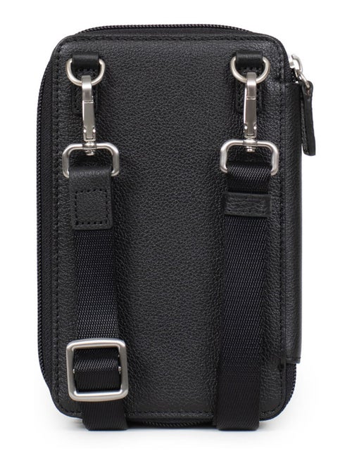 Pochette per telefono con portafoglio - stop rfid - pelle confort hexagona - Kiabi