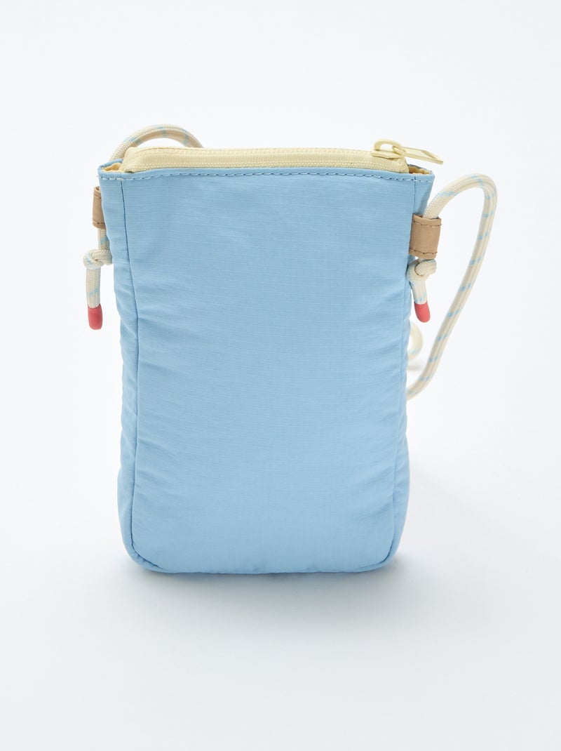 Pochette per telefono in tessuto Blu - Kiabi