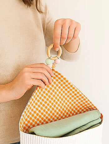 Pochette portaoggetti in cotone biologico