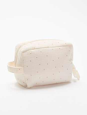 Pochette portaoggetti trapuntata