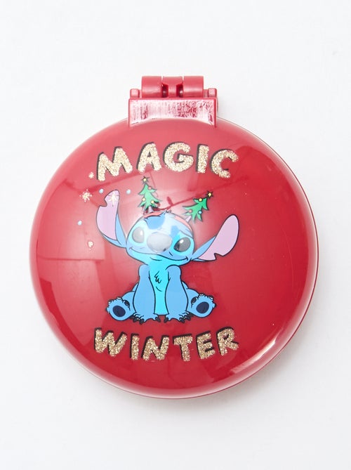 Pochette scrunchie + mollette per capelli + spazzola 'Disney' 'Stitch' - Kiabi