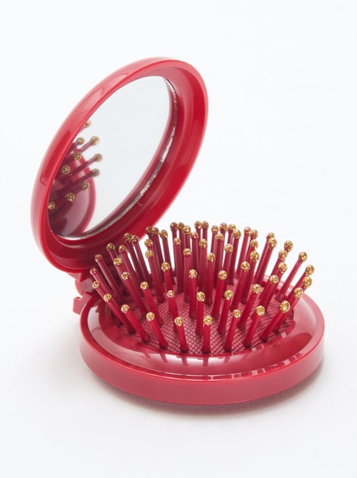 Pochette scrunchie + mollette per capelli + spazzola 'Disney' 'Stitch' - Kiabi