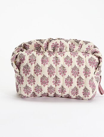 Pochette stampata in tessuto