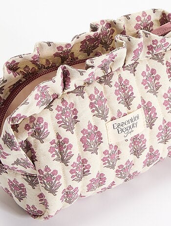 Pochette stampata in tessuto
